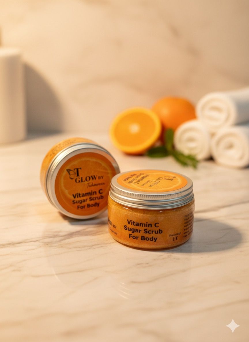Glow by Tahmreen Vitamin C Body Sugar Scrub